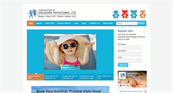 Desktop Screenshot of childcarephysicians.com
